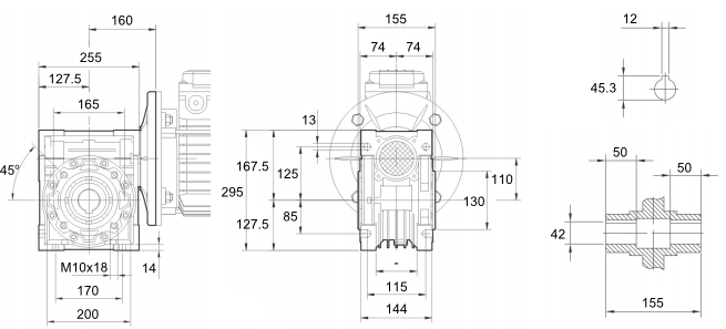 Редуктор NMRW 110