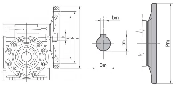 Редуктор NMRW 130